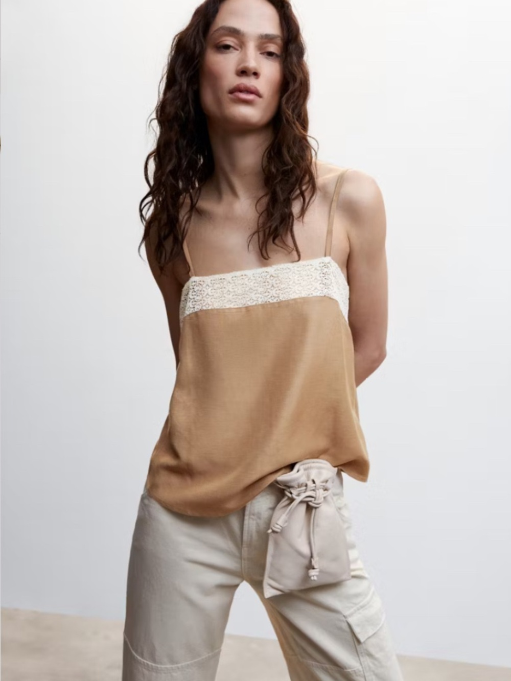 LACE PANEL TOP